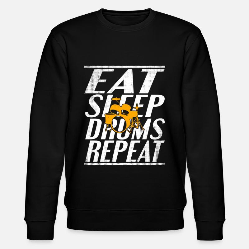 Nourriture Sleeping Drums - Sweat bio CHANGER Stanley/Stella Unisexe - noir