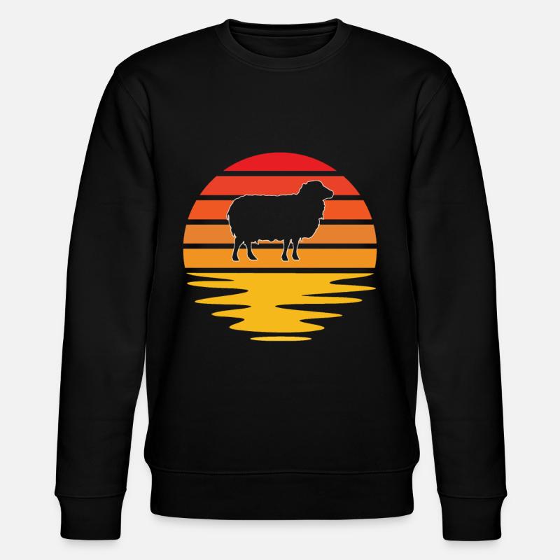 Mouton Rétro - Sweat bio CHANGER Stanley/Stella Unisexe - noir