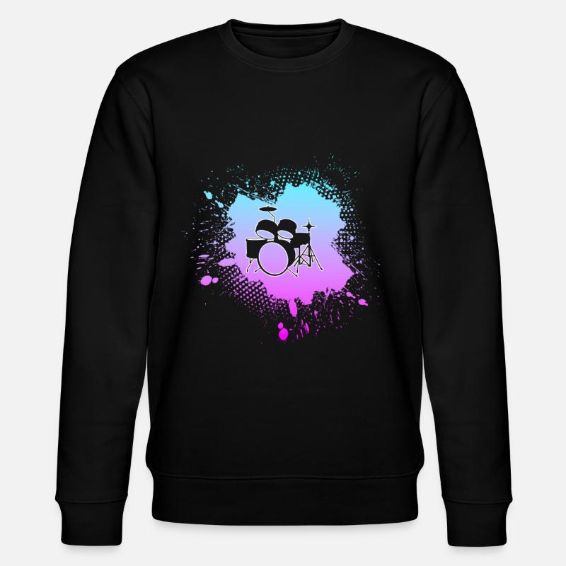 Percussion - Sweat bio CHANGER Stanley/Stella Unisexe - noir