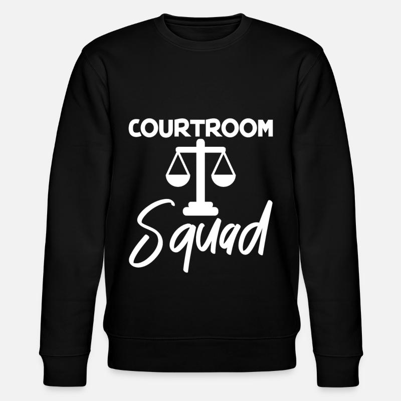 Courtroom Squad 4 - Stanley/Stella Unisex Bio-Sweatshirt CHANGER  - Schwarz