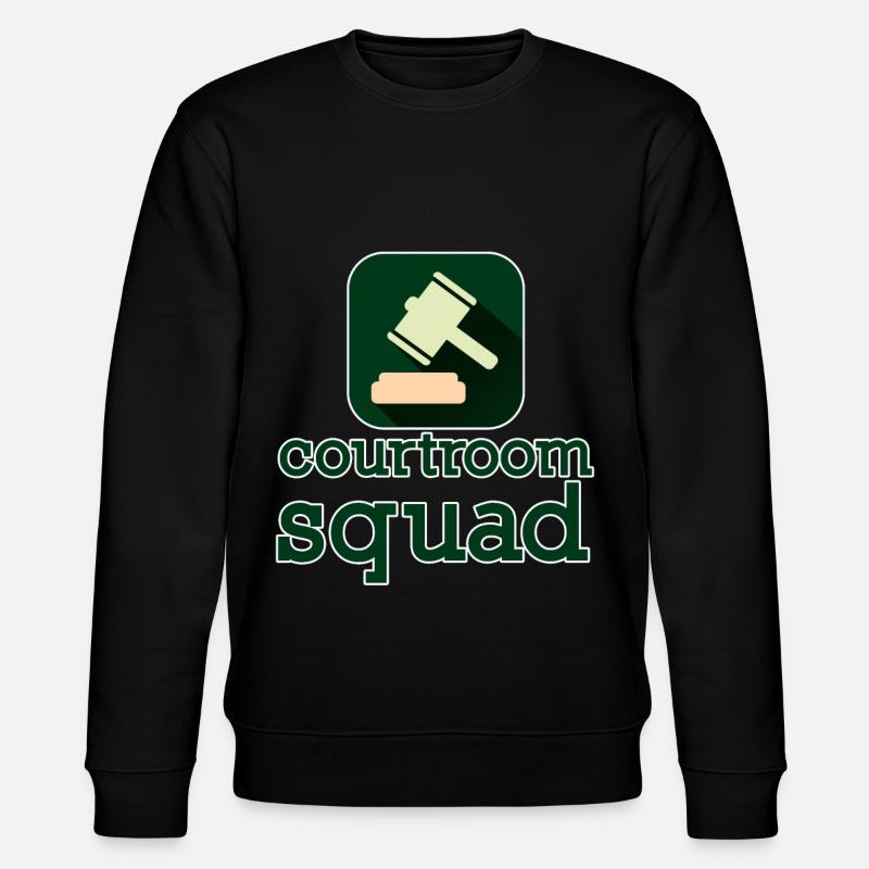 Courtroom Squad 2 - Stanley/Stella Unisex Bio-Sweatshirt CHANGER  - Schwarz