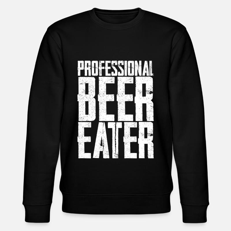 Professional Beer Eater - Stanley/Stella CHANGER Unisex Organic Sweatshirt - black