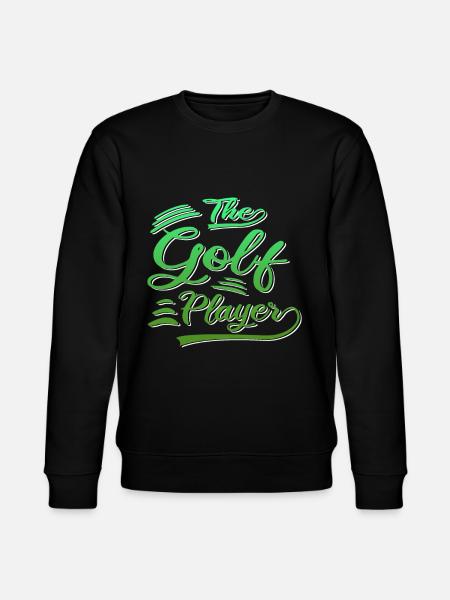 The Golf Player - Stanley/Stella CHANGER Unisex Organic Sweatshirt - black
