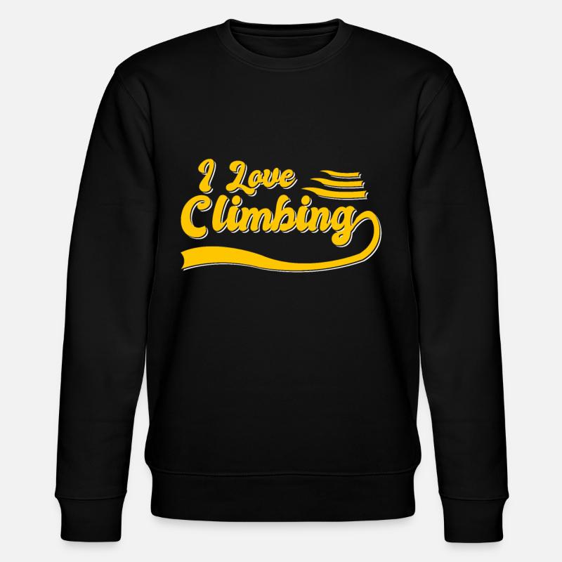J’adore grimper - Sweat bio CHANGER Stanley/Stella Unisexe - noir