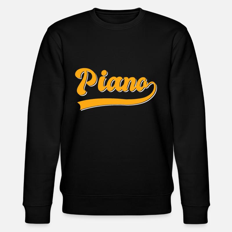 Piano - Sweat bio CHANGER Stanley/Stella Unisexe - noir