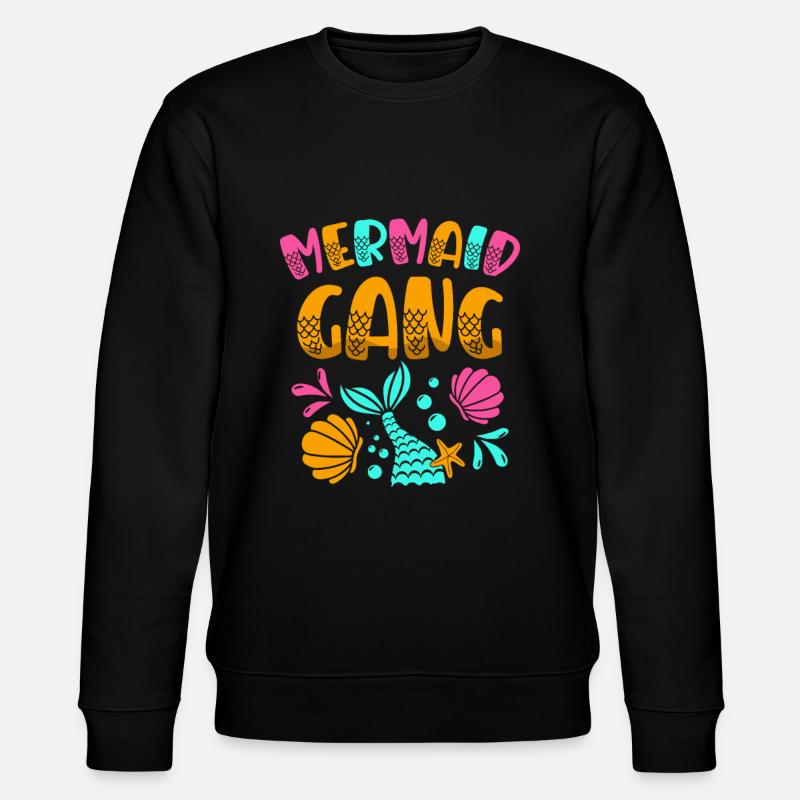Meerjungfrau-bande - Stanley/Stella Unisex Bio-Sweatshirt CHANGER  - Schwarz