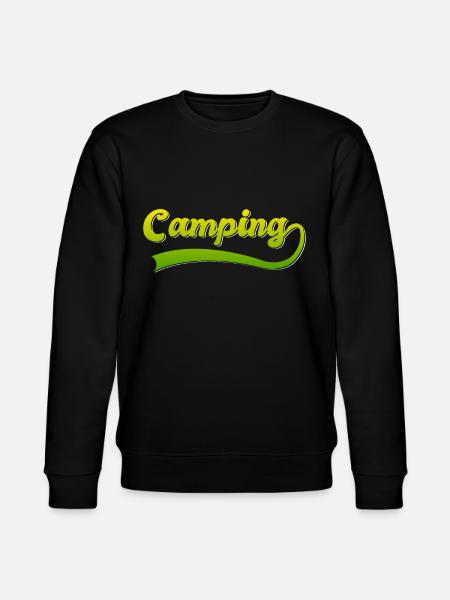 Camping - Stanley/Stella CHANGER Unisex Organic Sweatshirt - black