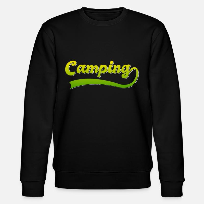 Camping - Stanley/Stella CHANGER Unisex Organic Sweatshirt - black