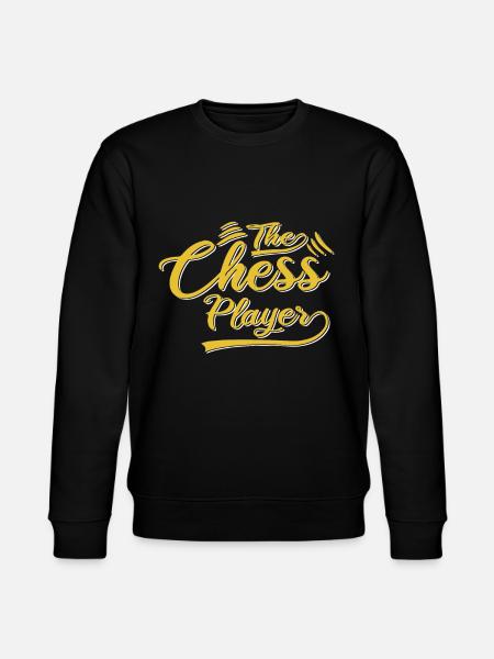 The chess player - Stanley/Stella CHANGER Unisex Organic Sweatshirt - black