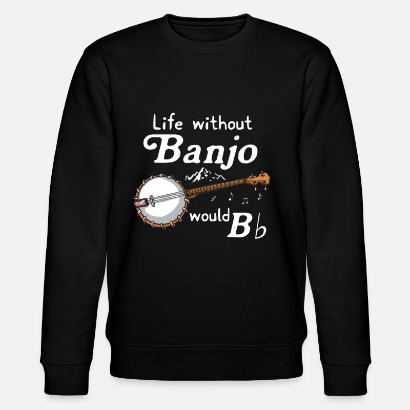 Banjo - Stanley/Stella Unisex Bio-Sweatshirt CHANGER - Schwarz
