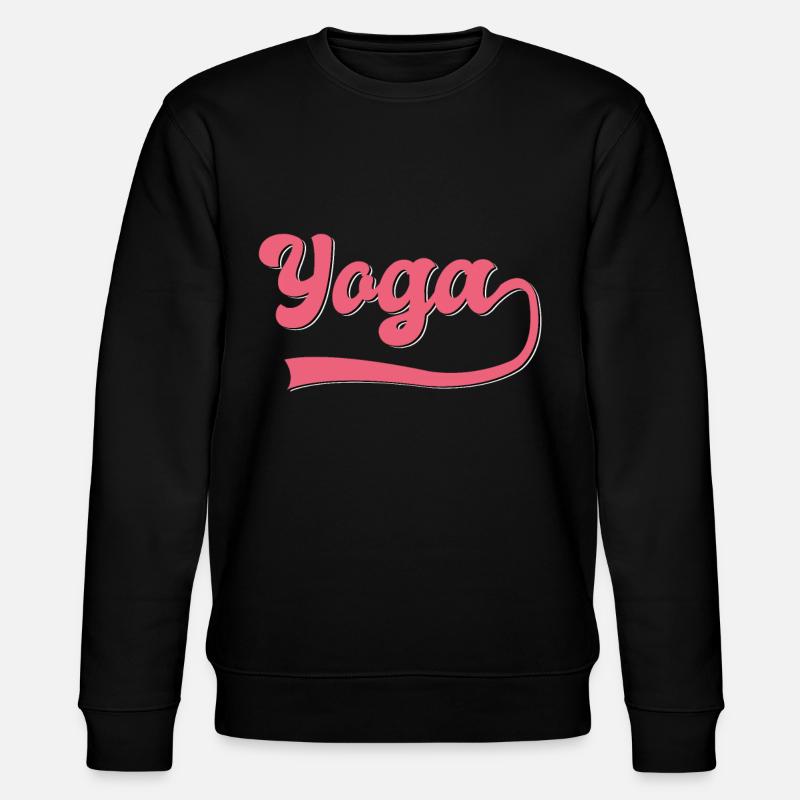 Yoga - Stanley/Stella Unisex Bio-Sweatshirt CHANGER  - Schwarz