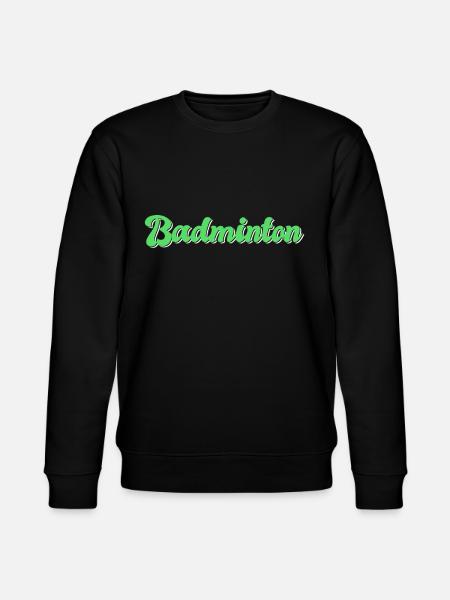 Badminton - Stanley/Stella Unisex Bio-Sweatshirt CHANGER - Schwarz