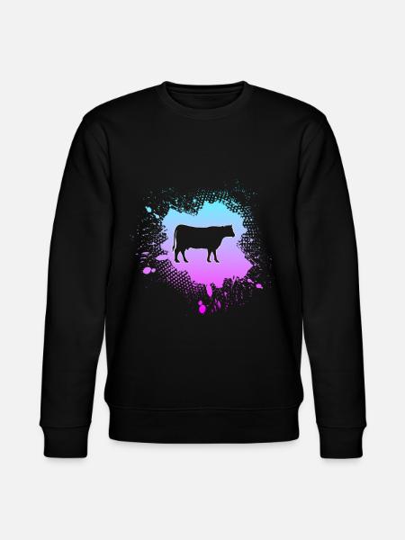 Vache - Sweat bio CHANGER Stanley/Stella Unisexe - noir