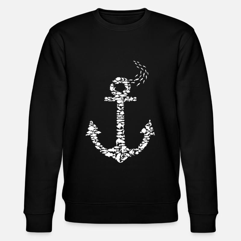 Capitaine d’animaux marins d’ancre - Sweat bio CHANGER Stanley/Stella Unisexe - noir