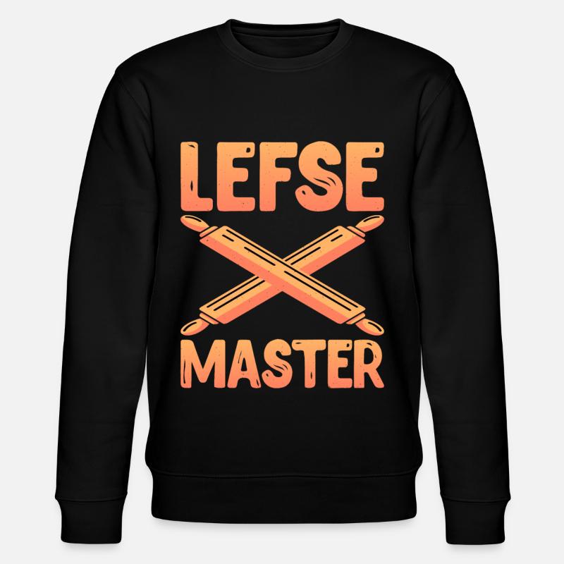 Lefse Master 16 - Stanley/Stella Unisex Bio-Sweatshirt CHANGER  - Schwarz