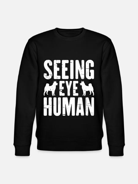 Seeing Eye Human 24 - Stanley/Stella CHANGER Unisex Organic Sweatshirt - black
