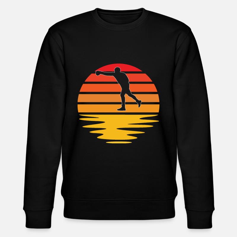 Boxen Retro - Stanley/Stella Unisex Bio-Sweatshirt CHANGER  - Schwarz