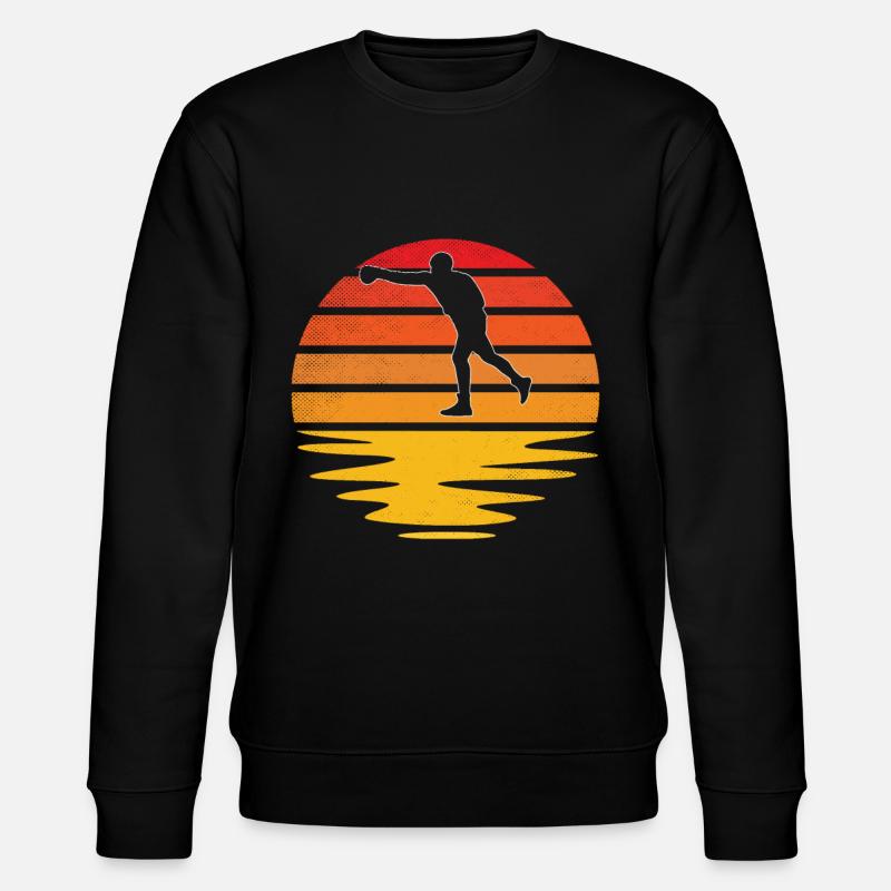Boxing Retro - Stanley/Stella CHANGER Unisex Organic Sweatshirt - black