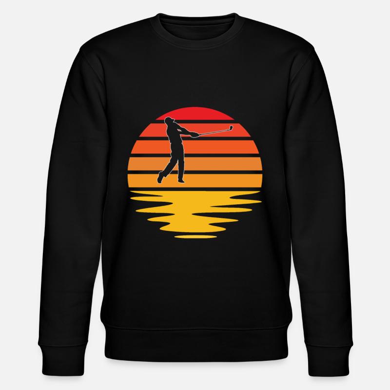 Golf Rétro - Sweat bio CHANGER Stanley/Stella Unisexe - noir