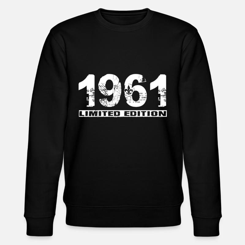 Limited Edition 1961 - Stanley/Stella Unisex Bio-Sweatshirt CHANGER  - Schwarz