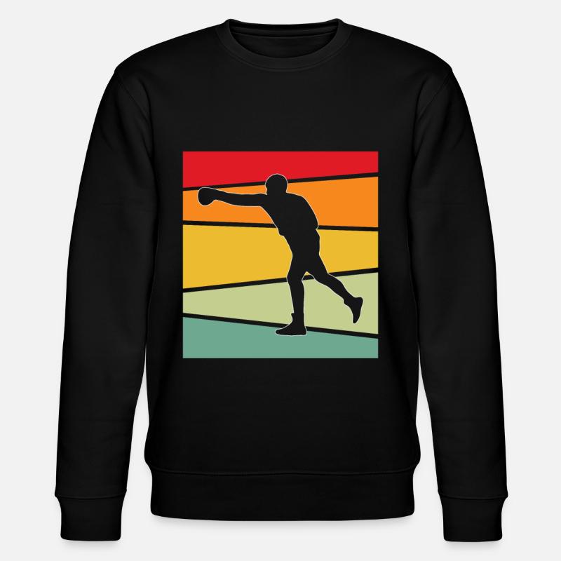 Boxen Retro - Stanley/Stella Unisex Bio-Sweatshirt CHANGER  - Schwarz