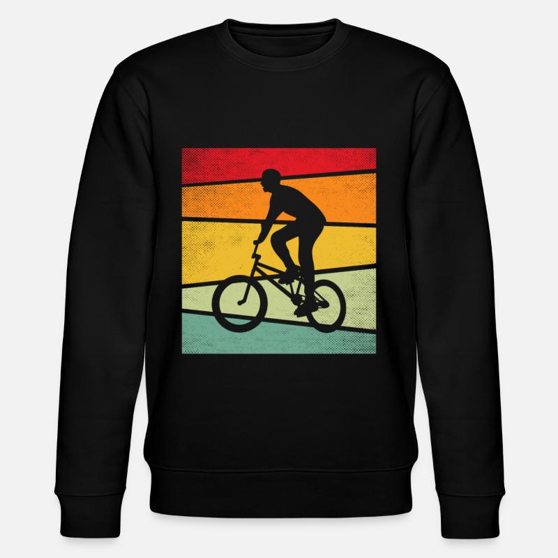BMX Rétro - Sweat bio CHANGER Stanley/Stella Unisexe - noir