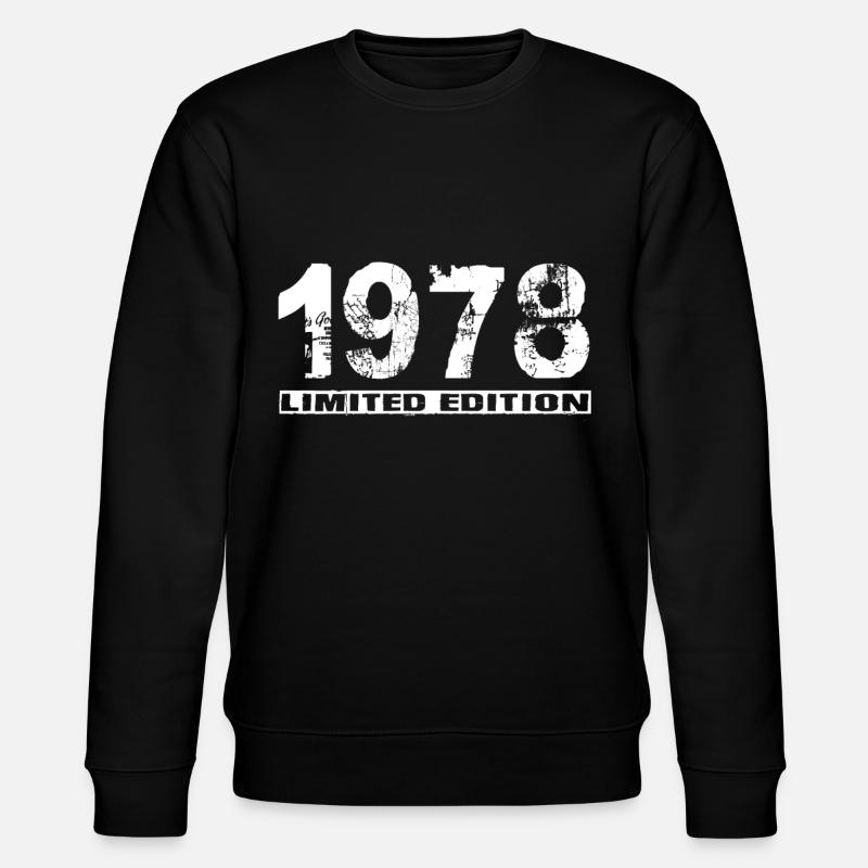 Limited Edition 1978 - Stanley/Stella Unisex Bio-Sweatshirt CHANGER - Schwarz