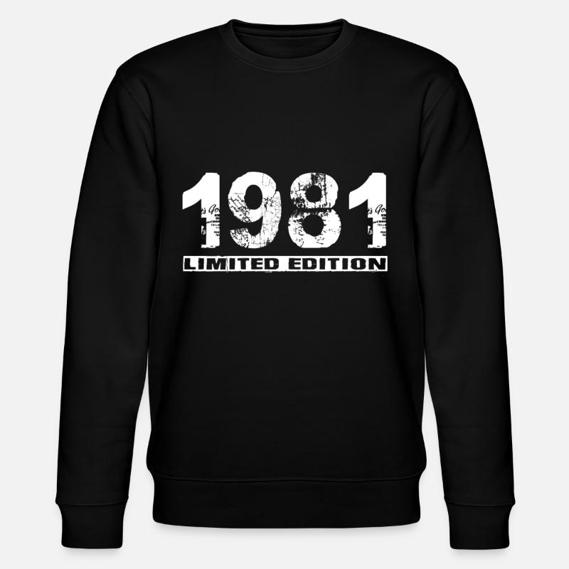 Limited Edition 1981 - Stanley/Stella Unisex Bio-Sweatshirt CHANGER - Schwarz
