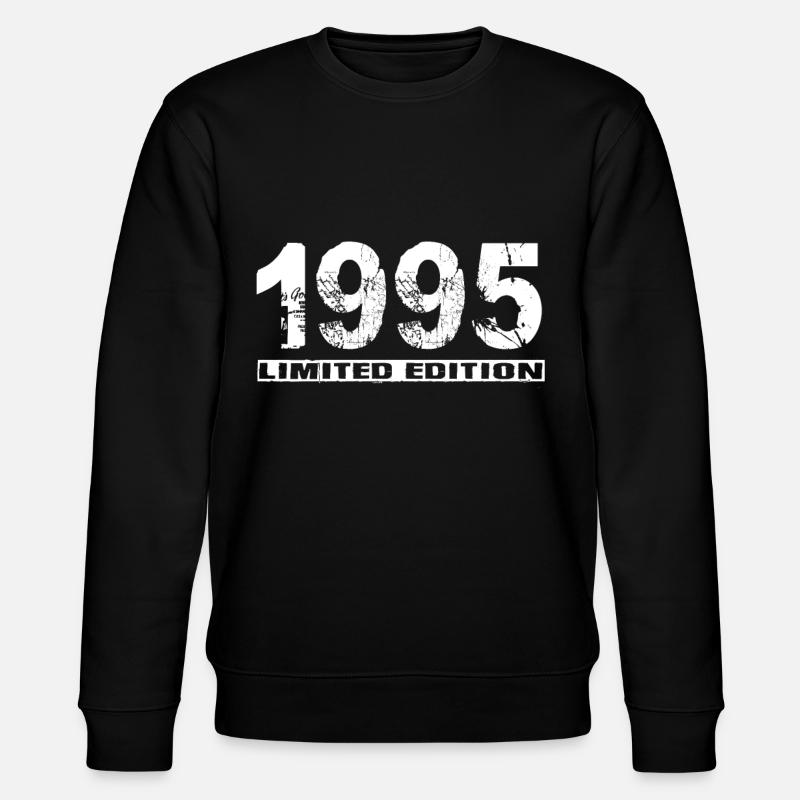 Édition limitée 1995 - Sweat bio CHANGER Stanley/Stella Unisexe - noir