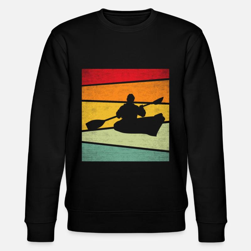 Canoë Rétro - Sweat bio CHANGER Stanley/Stella Unisexe - noir