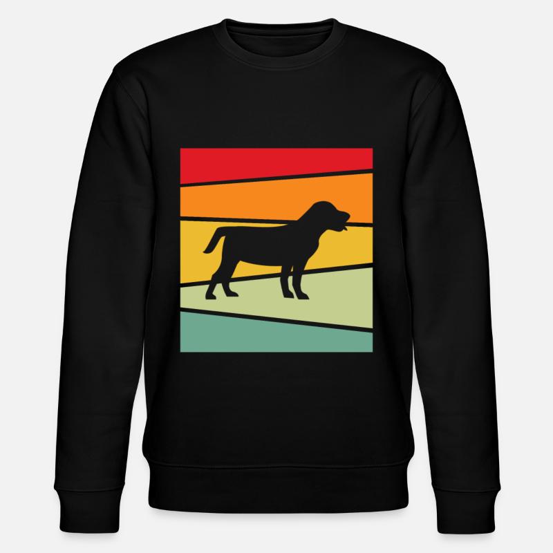 Chien Rétro - Sweat bio CHANGER Stanley/Stella Unisexe - noir