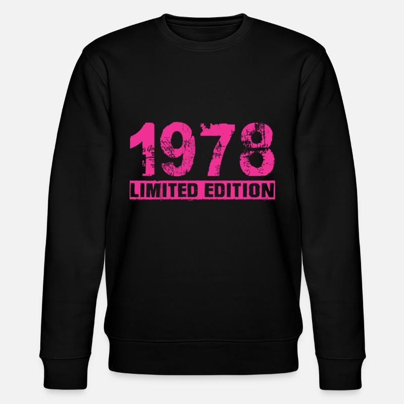 Édition limitée 1978 - Sweat bio CHANGER Stanley/Stella Unisexe - noir