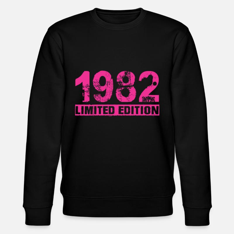Limited Edition 1982 - Stanley/Stella CHANGER Unisex Organic Sweatshirt - black