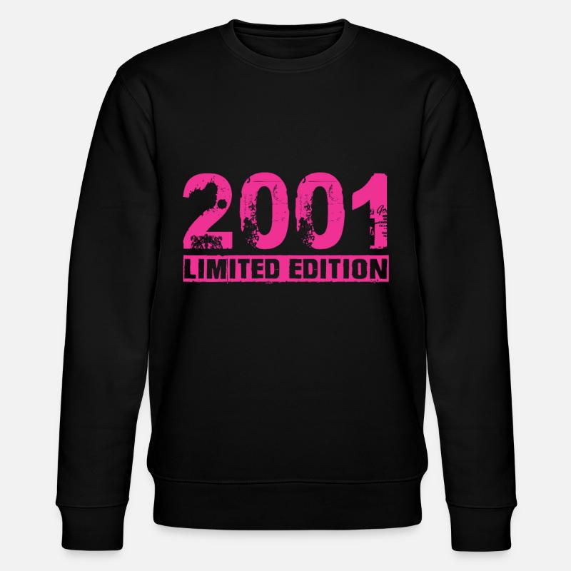 Édition limitée 2001 - Sweat bio CHANGER Stanley/Stella Unisexe - noir