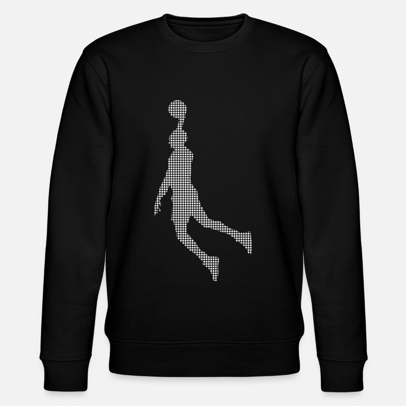 Basketball - Stanley/Stella Unisex Bio-Sweatshirt CHANGER  - Schwarz