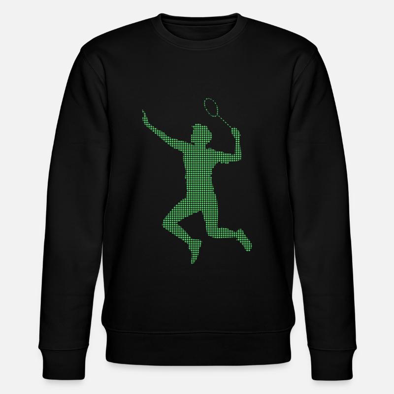Badminton - Stanley/Stella Unisex Bio-Sweatshirt CHANGER  - Schwarz