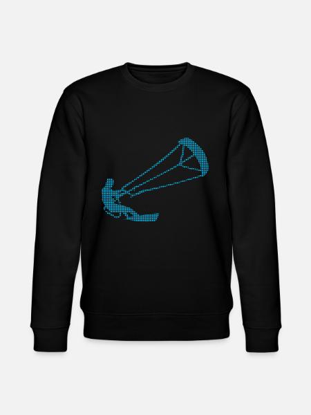 kite surfing - Stanley/Stella CHANGER Unisex Organic Sweatshirt - black