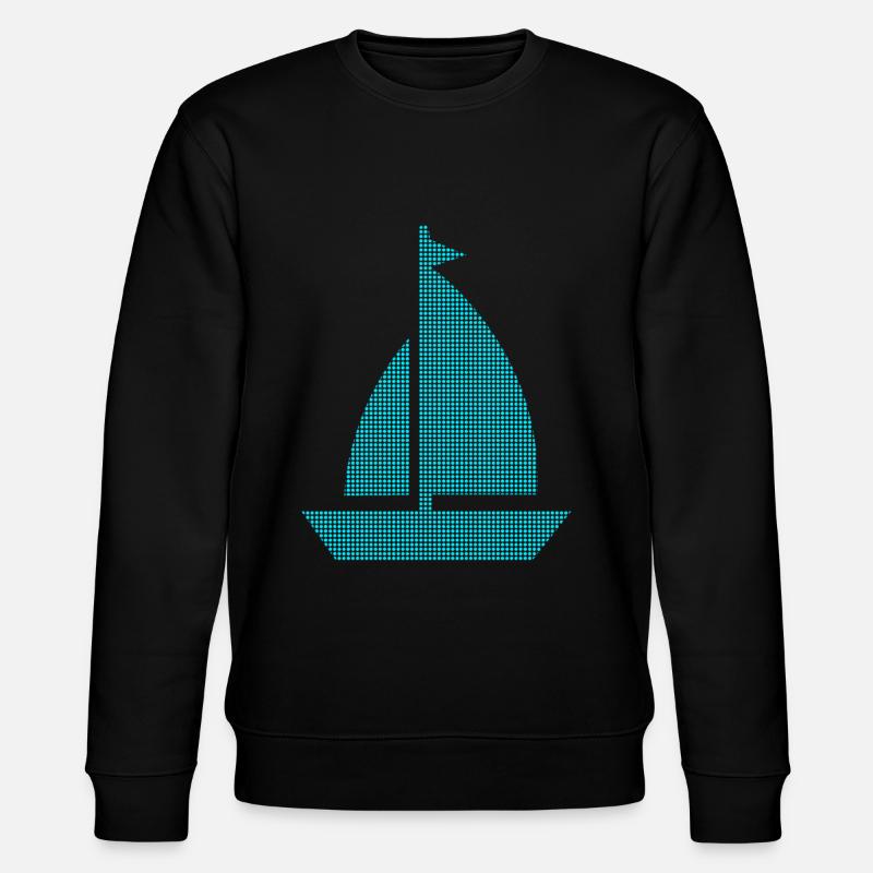 Segeln - Stanley/Stella Unisex Bio-Sweatshirt CHANGER  - Schwarz