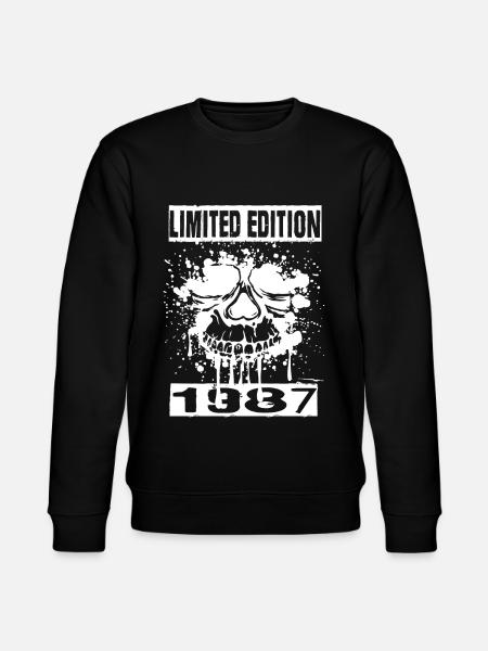 Édition limitée 1987 - Sweat bio CHANGER Stanley/Stella Unisexe - noir