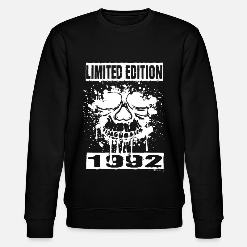 Édition limitée 1992 - Sweat bio CHANGER Stanley/Stella Unisexe - noir