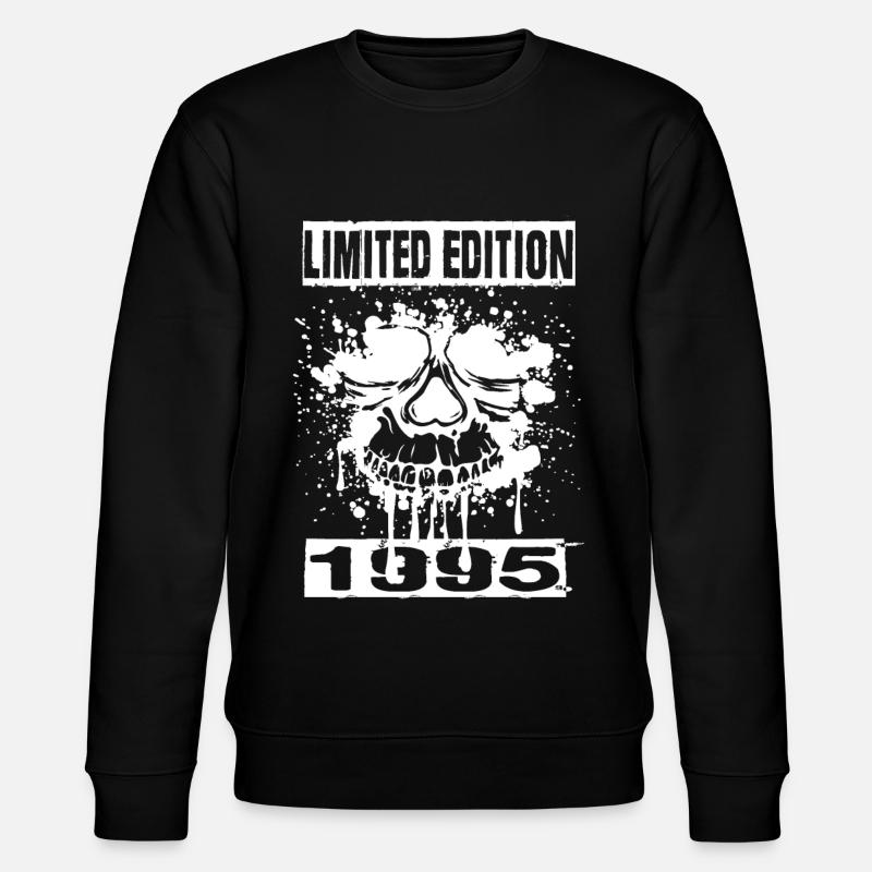 Édition limitée 1995 - Sweat bio CHANGER Stanley/Stella Unisexe - noir