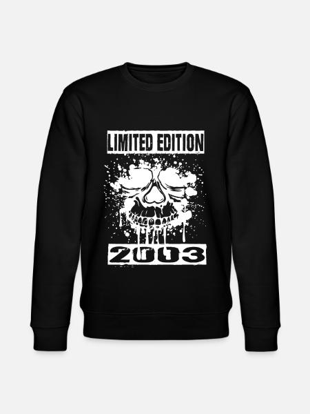 Édition limitée 2003 - Sweat bio CHANGER Stanley/Stella Unisexe - noir