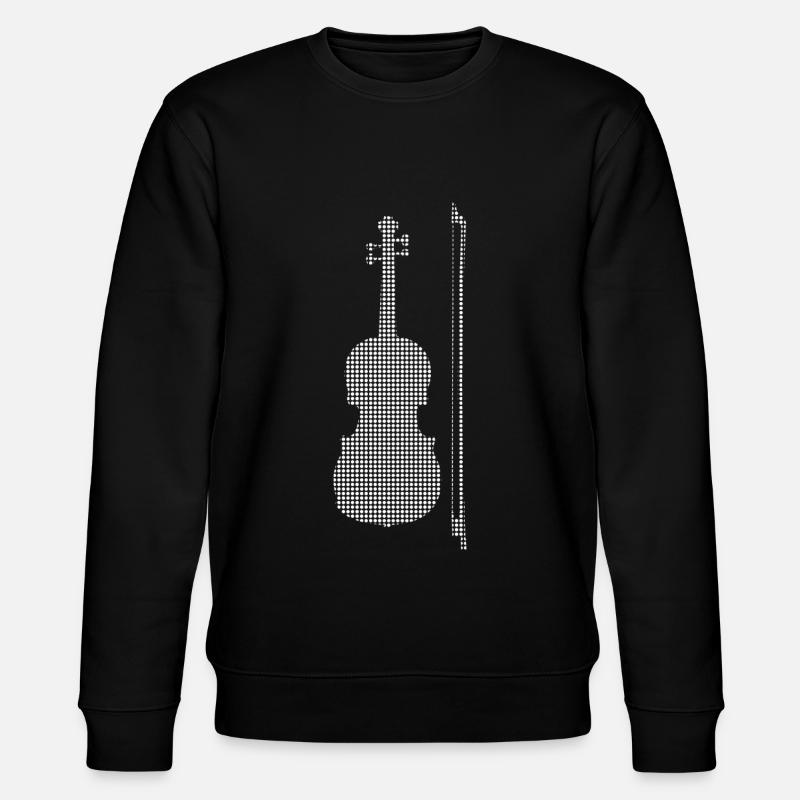 Violin - Stanley/Stella CHANGER Unisex Organic Sweatshirt - black