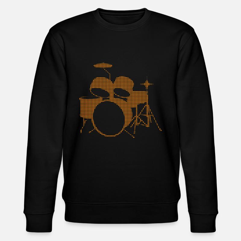 Percussion - Sweat bio CHANGER Stanley/Stella Unisexe - noir