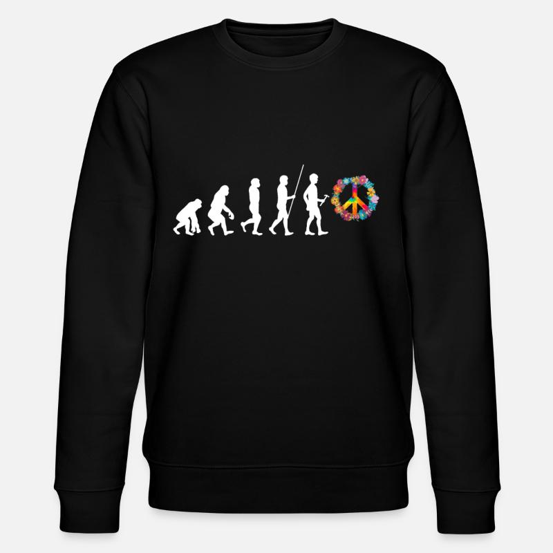 Hippy - Stanley/Stella CHANGER Unisex Organic Sweatshirt - black