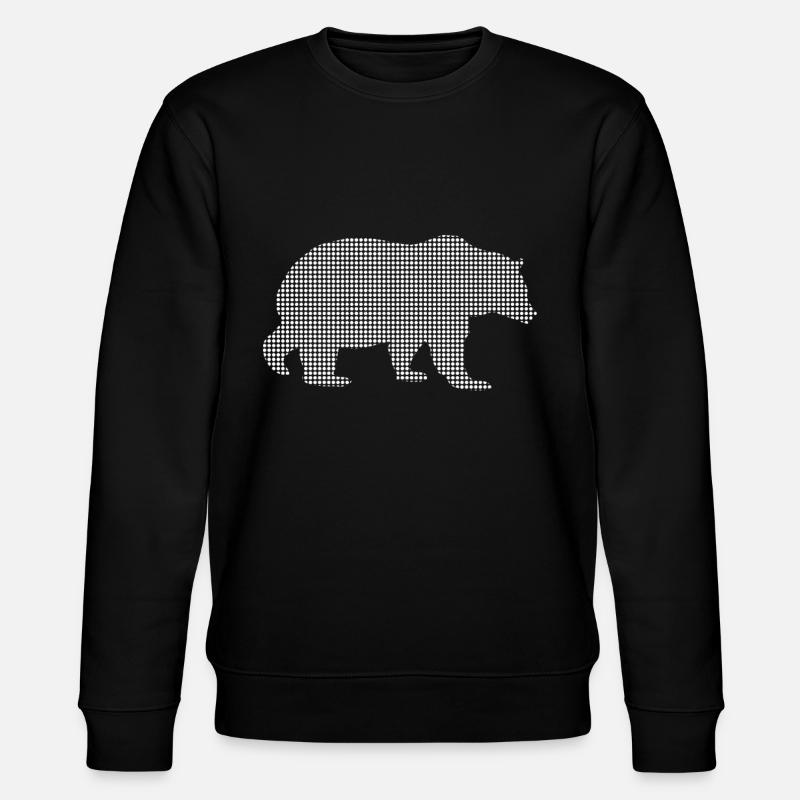 Bear - Stanley/Stella CHANGER Unisex Organic Sweatshirt - black