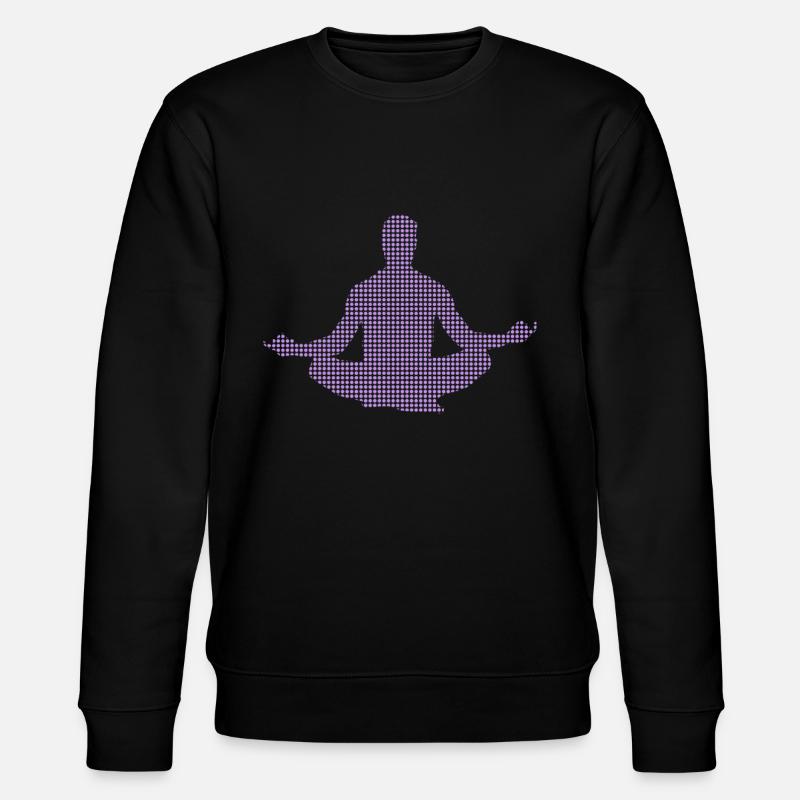 Méditation - Sweat bio CHANGER Stanley/Stella Unisexe - noir