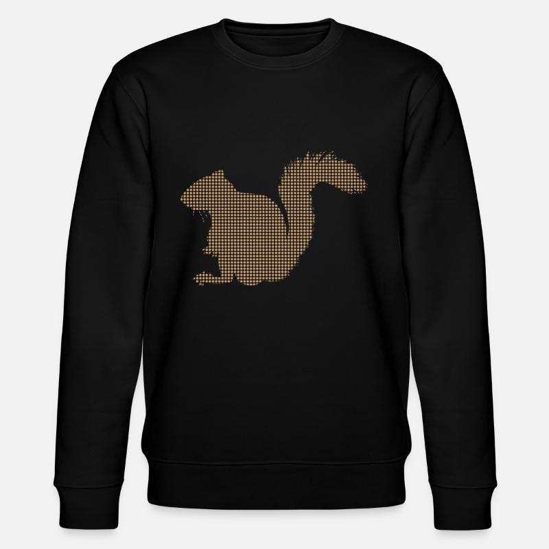 Squirrel - Stanley/Stella CHANGER Unisex Organic Sweatshirt - black