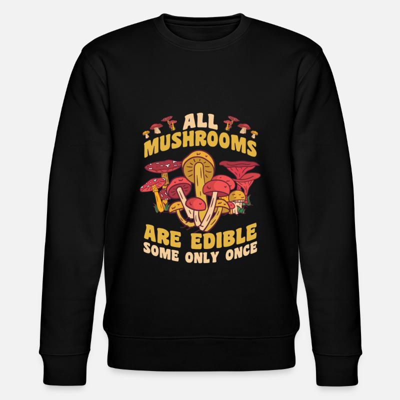 Champignonnier - Sweat bio CHANGER Stanley/Stella Unisexe - noir