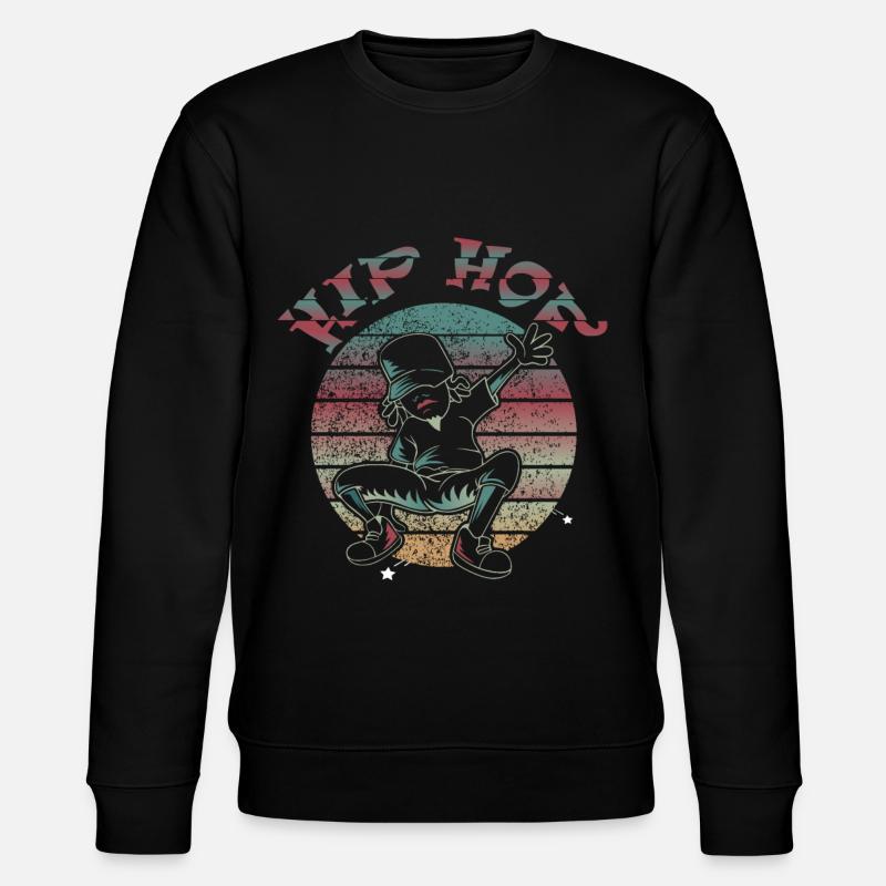 Beat Hip Hop bboy - Stanley/Stella Unisex Bio-Sweatshirt CHANGER - Schwarz